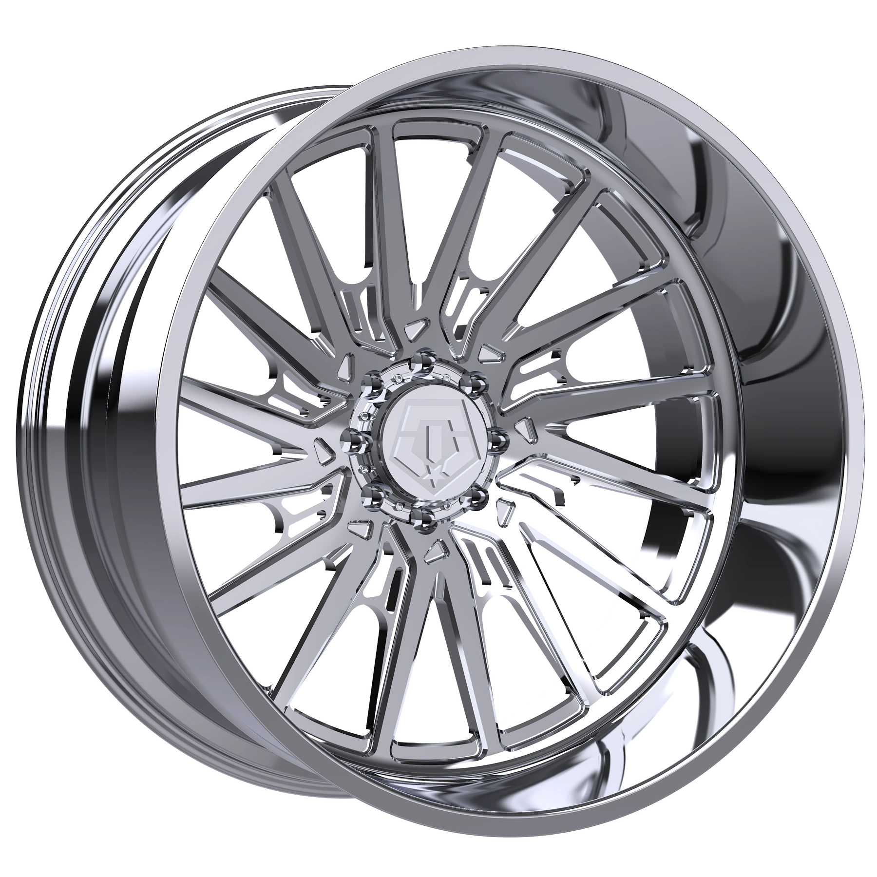TIS Forged 901P polished wheel